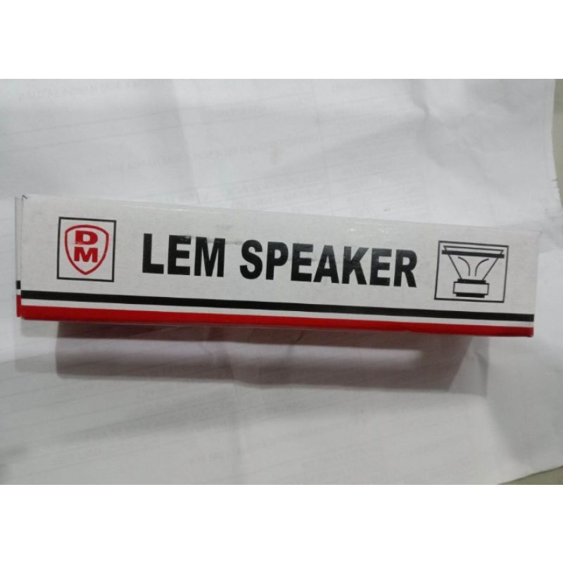 LEM GLUE SPEAKER LENGKET LEKAT PEREKAT COIL SPOOL KARET SPEAKER