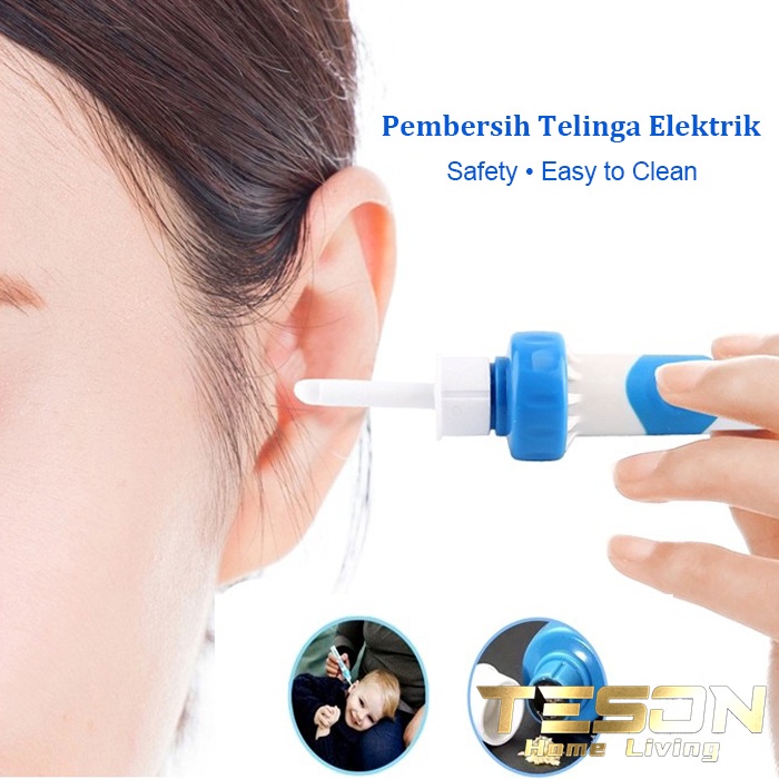 #TERMURAH!!! Pembersih Telinga Elektrik/Penyedot Kotoran Telinga/Deo Cross I-Ears Korek Kuping Sedot Vacum/Perawatan Telinga