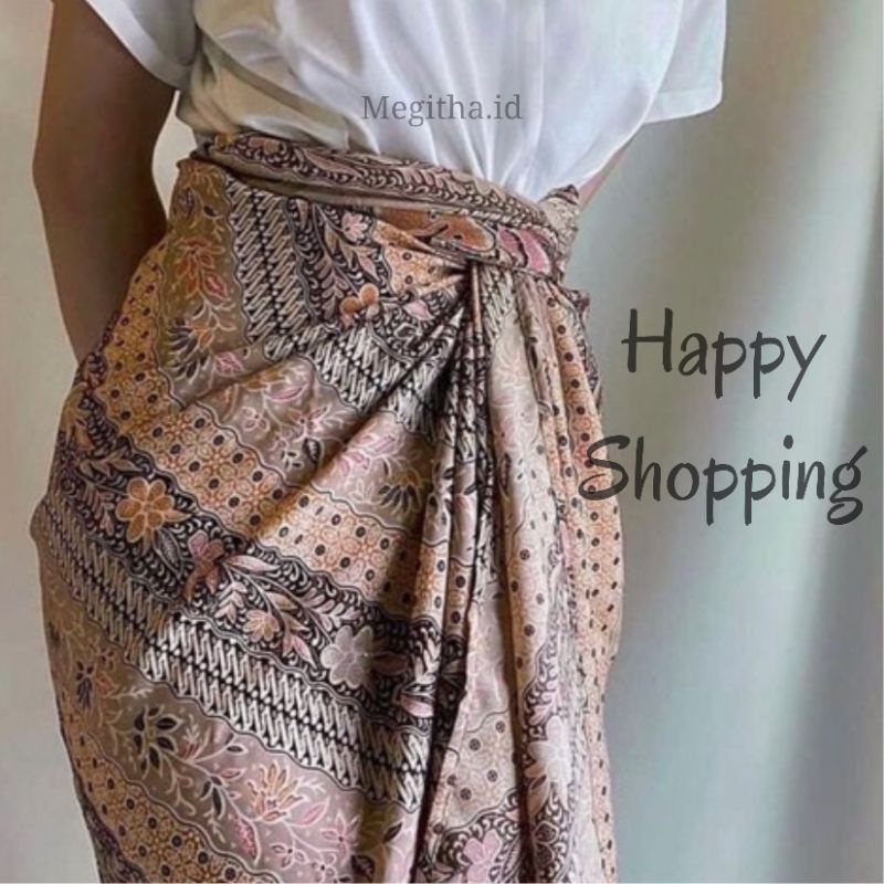 Rok lilit batik | batik wrap skrit | bawahan kebaya