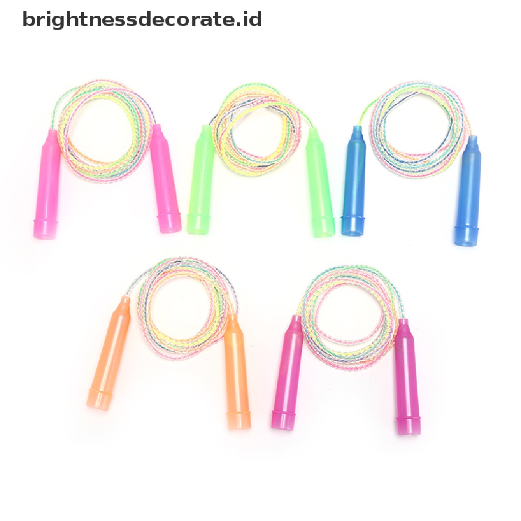 [Birth] Speed wire skipping adjustable gym jump rope fitness Olahraga Latihan Warna random [ID]