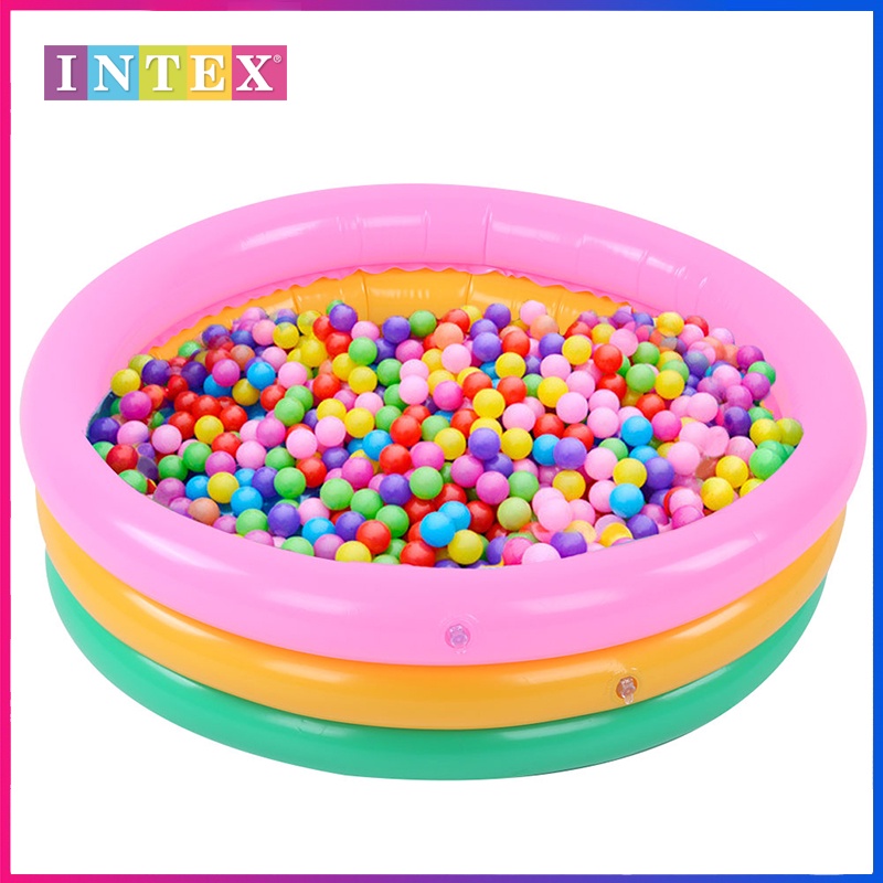 Kolam Renang Anak Bayi Pelangi Mandi Bola / Baby Swimming Pool