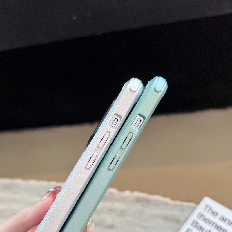 Rei Kawakubo PLAY CDG Casing Ponsel Akrilik Untuk IPhone 13 Pro Max12 11 Pro Silikon Shockproof Bumper Penutup Belakang