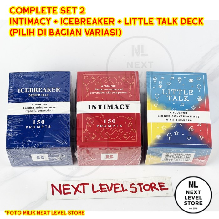 Icebreaker Deck By BestSelf Friends Couple Ice Breaker Board Games