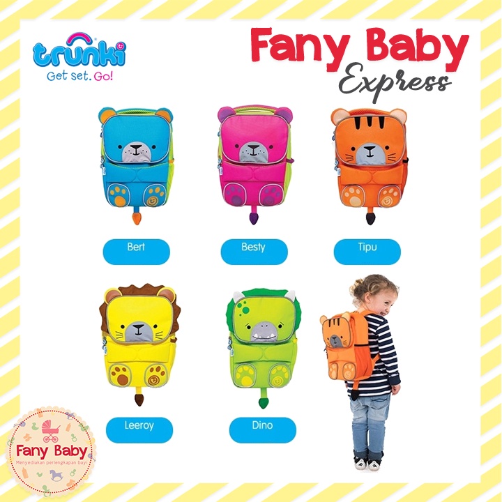 TRUNKI TODDLEPAK BACKPACK