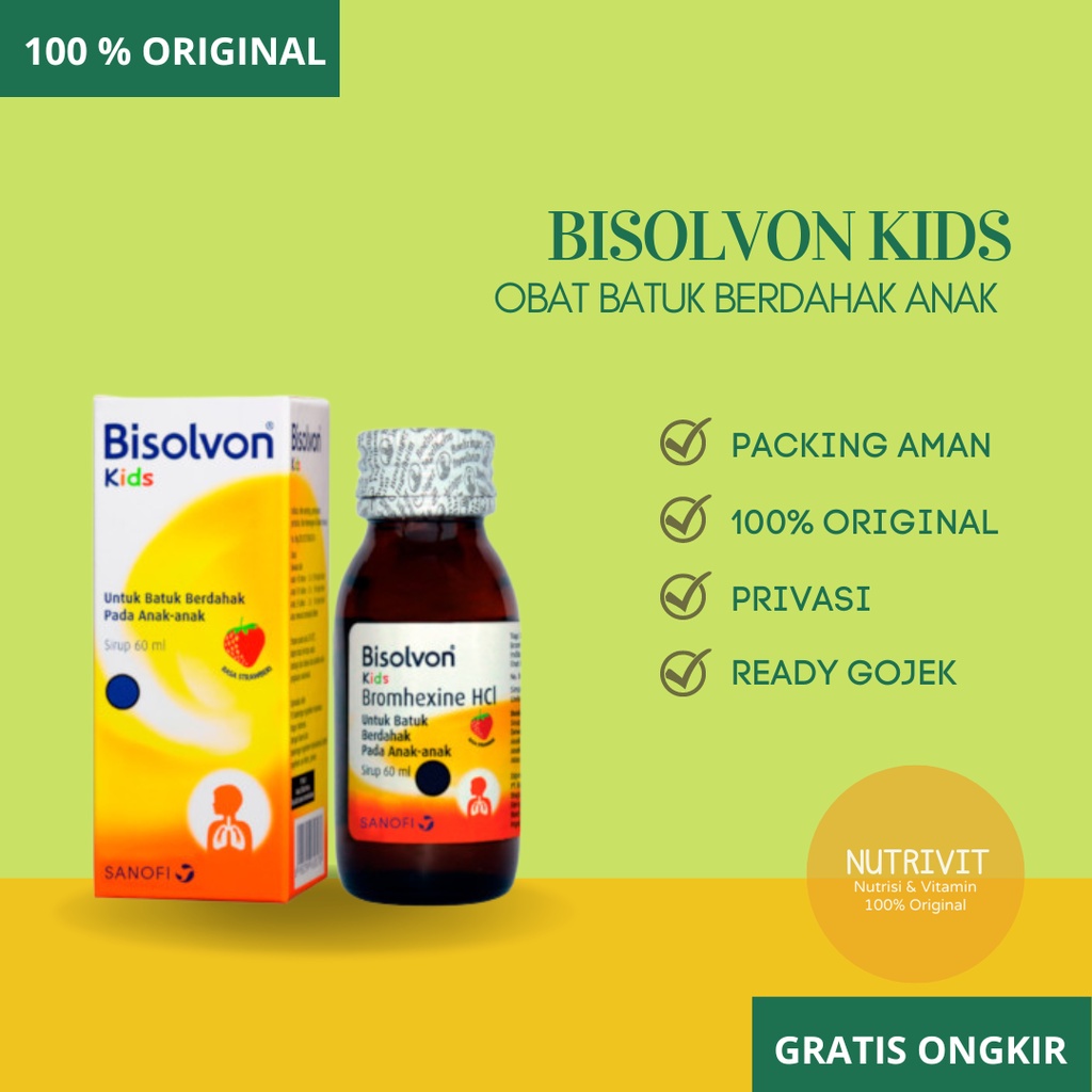 BISOLVON KIDS STRAWBERRY 60 ML