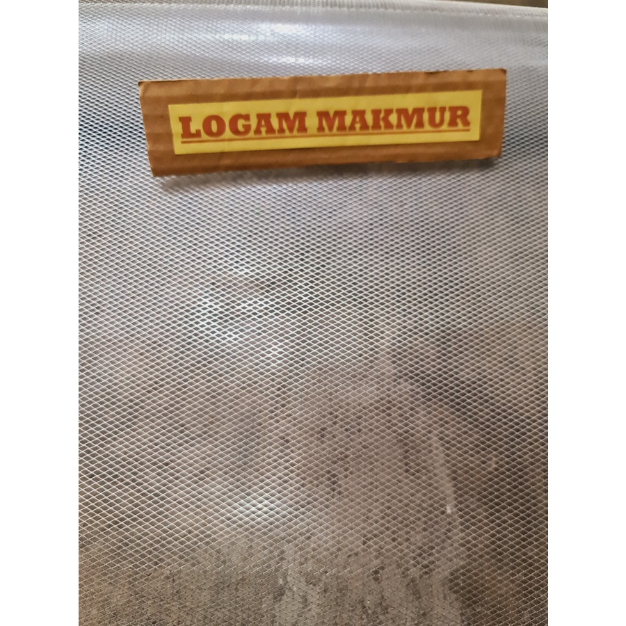 1 METER - KAWAT KASA NYAMUK PARABOLA ALUMINIUM UNTUK PINTU & ANGIN-ANGIN (LEBAR 100CM)