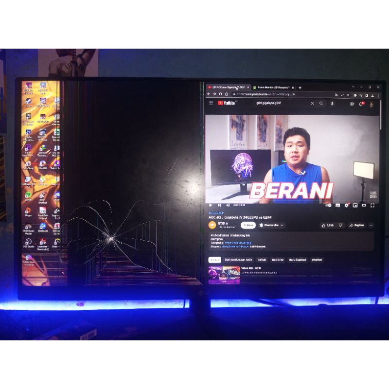 Monitor Gaming LG 24GN600 UltraGear IPS Full HD 144Hz