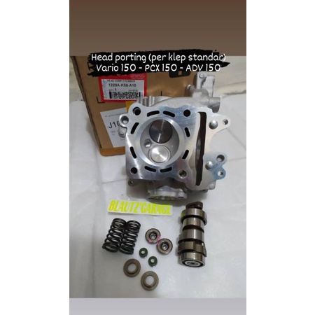 Head porting Vario 150, PCX 150, ADV 150