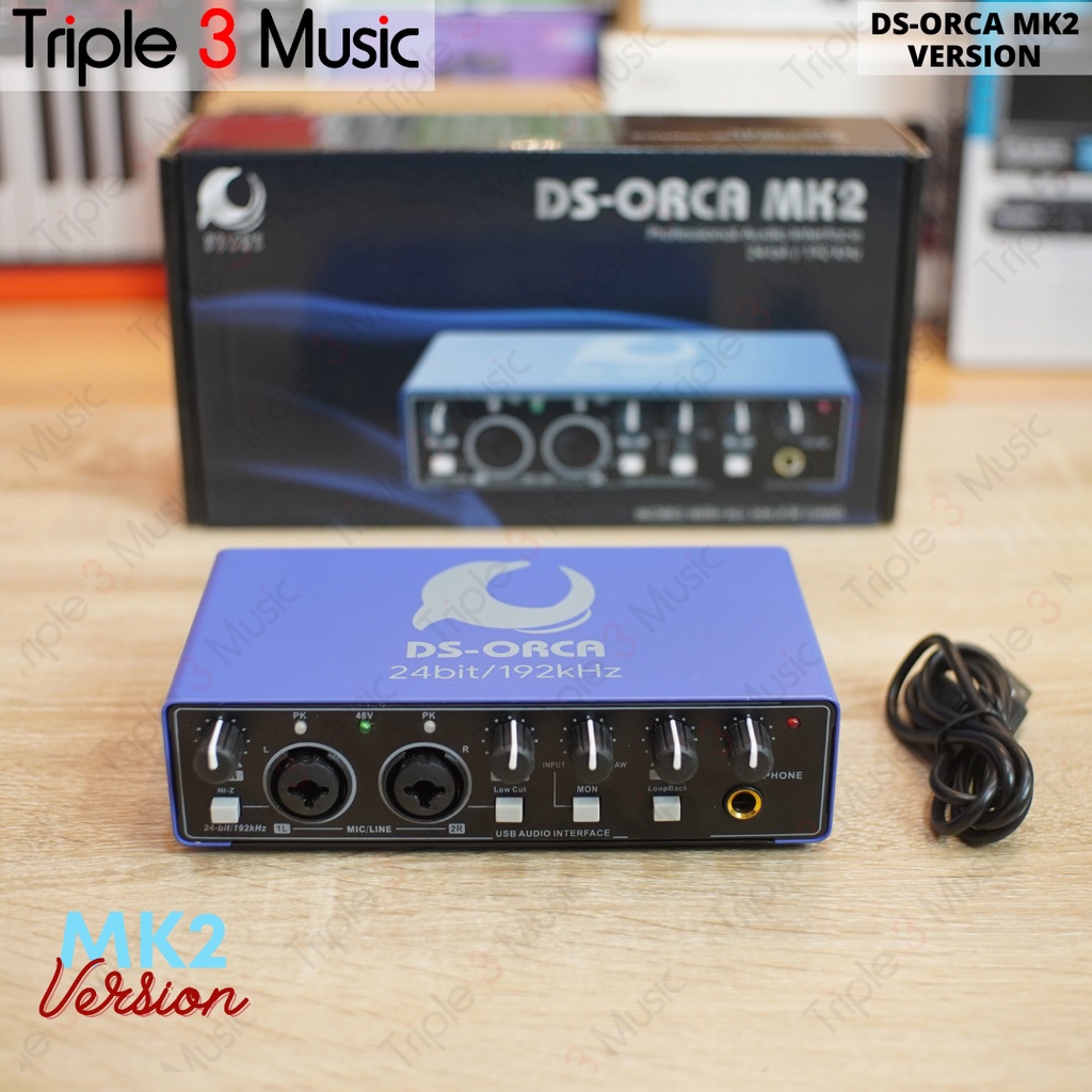 DOLPHIN SOUND DS-ORCA DS ORCA MK II Soundcard audio interface recording