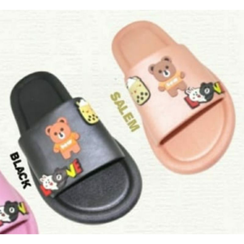 Sandal Kokop Press Boba Bear