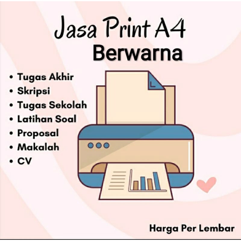 jasa print murah berwarna