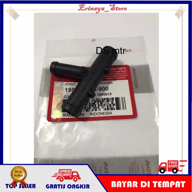 ORIGINAL AHM KVB Pipa Radiator Selang Joint Motor Honda Three Way House Vario 110 Tekno Karbu Lama O