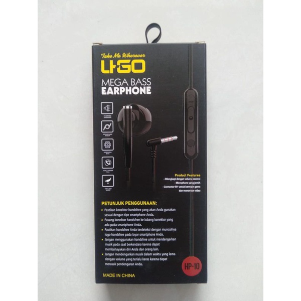 headset(handsfree) UGO HP-10