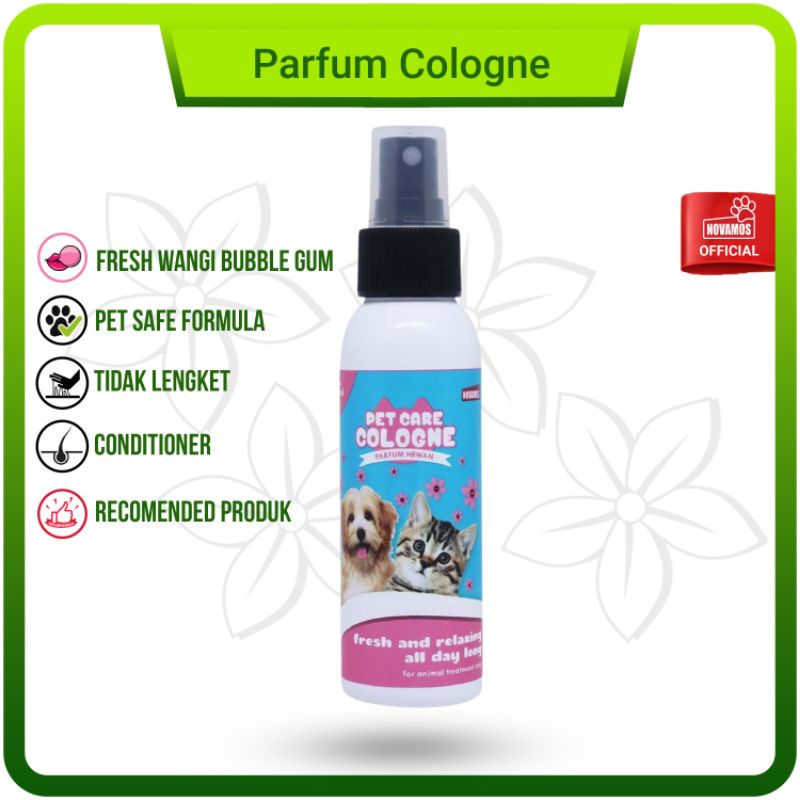 NOVAMOS PET CARE COLOGNE PARFUM HEWAN PELIHARAAN - 100ML