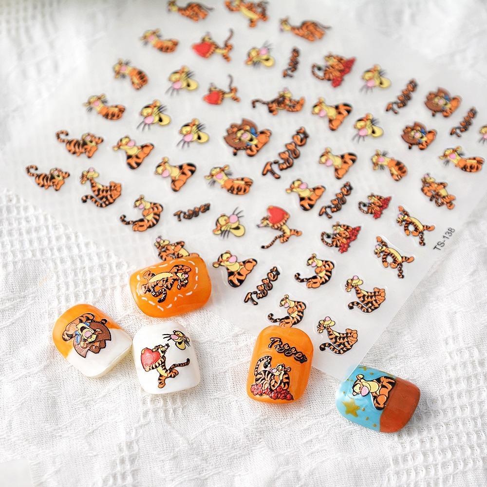 Stiker Kuku Kartun Agustina Lucu Fashion Doraemon Anjing Manikur Aksesoris|Hiasan Nail Art
