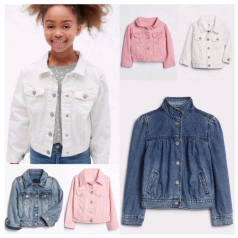 Jaket jeans anak branded GAP Denim
