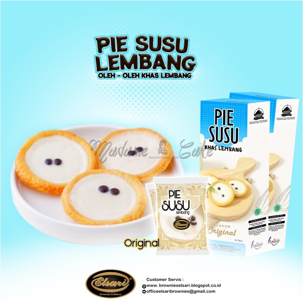 Pie Susu Lembang Oleh Oleh Bandung Grosir Original Coklat Mix