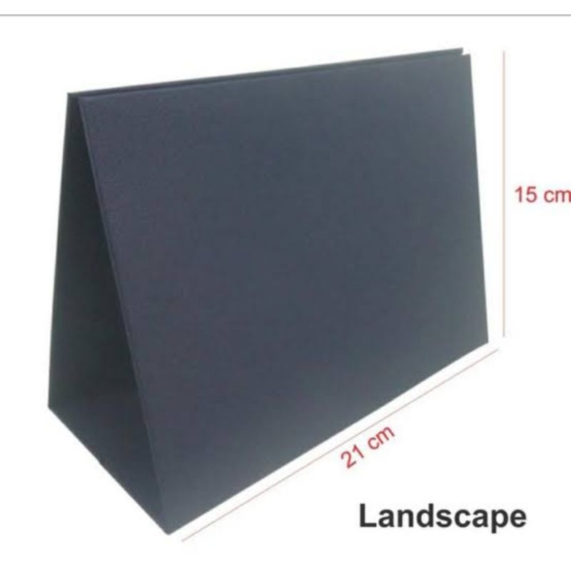 

Tatakan Kalender Duduk Hardcover Lapis Kertas Linen Ready