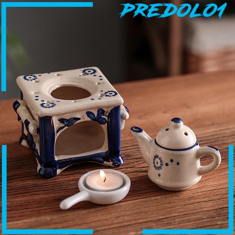 [Predolo1] Tealight Pot Keramik Candle Scented Diffuser Untuk Dekorasi Kamar Tidur