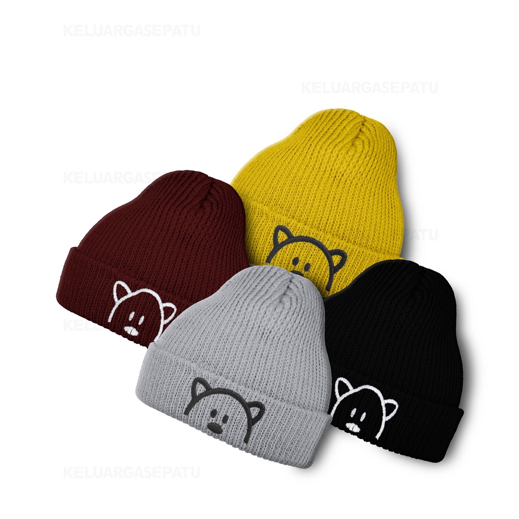 KUPLUK ANAK READY BORDIR MOTIF BEAR TOPI BAYI KUPLUK ANAK CEWE COWO KUPLUK LUCU KUPLUK BAYI MURAH