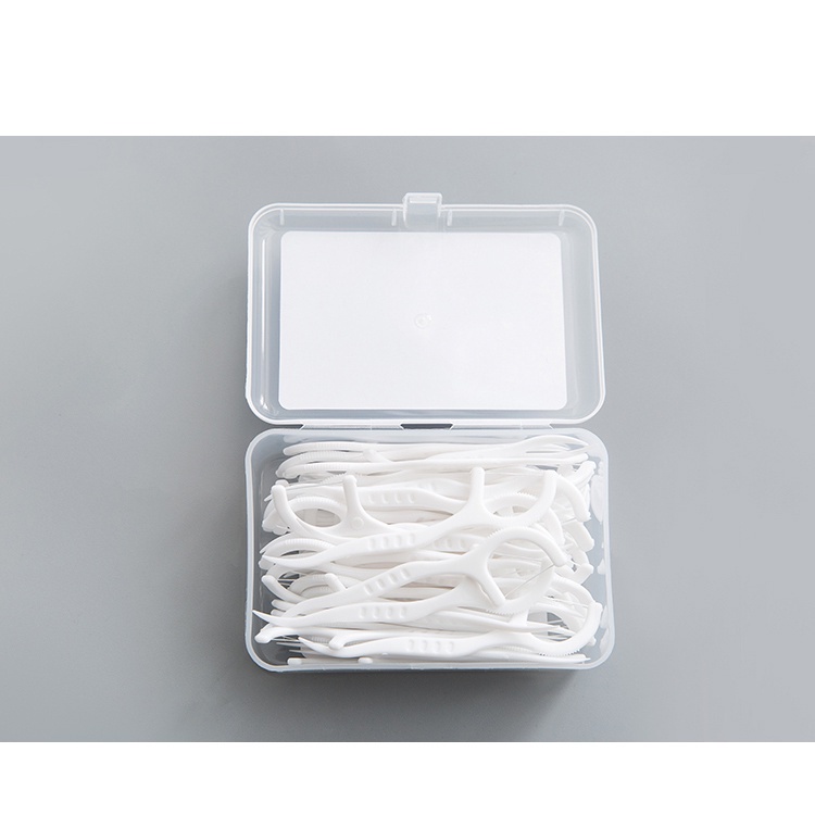 [bisa cod] Macromolecul Carea Dental Floss Benang tusuk Gigi isi 50pcs