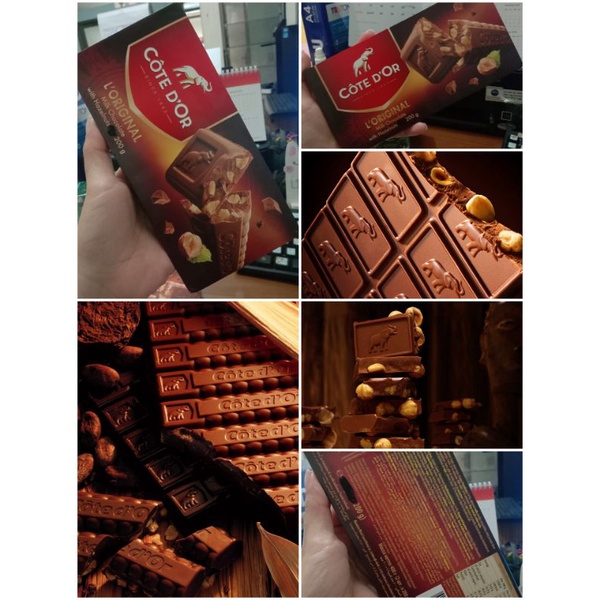 Cote D'or L'Original Milk Choc With Hazelnuts 200g Product Switzerland