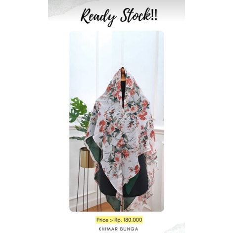 Hijab Kayunie Khimar Syari Motif