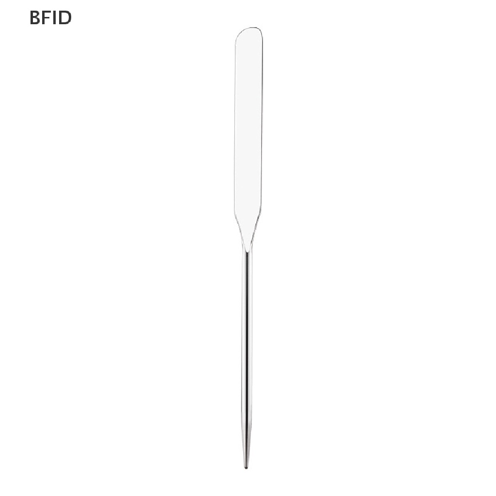 [BFID] Spatula Toner Makeup Stainless Steel Mixing Stick Foundation Alat Pengaduk Krim [ID]