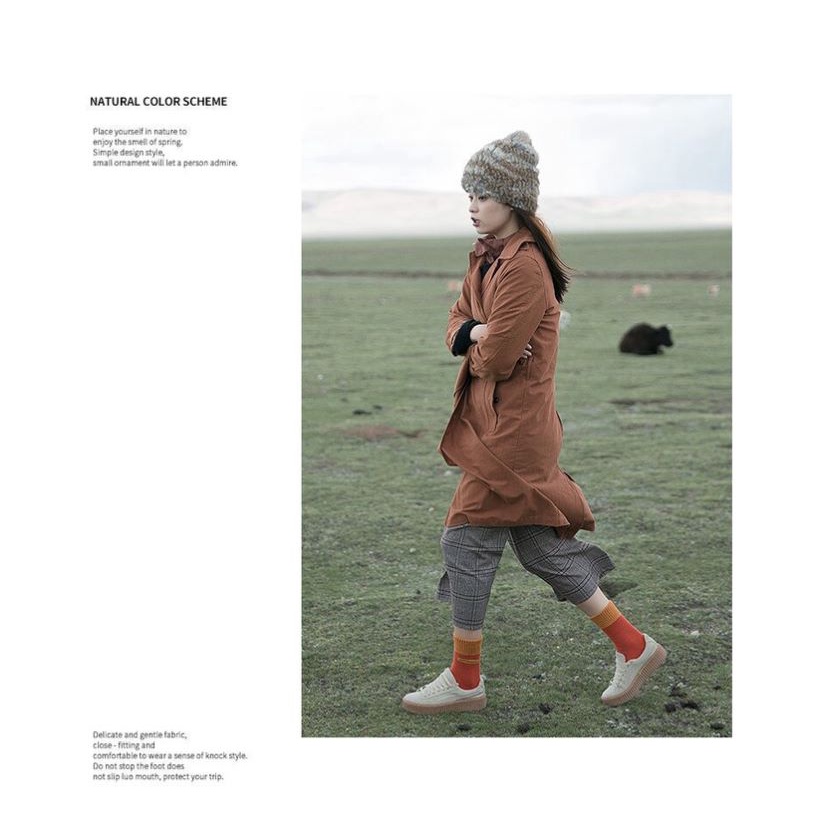 Kaos Kaki Wanita Japanese Tebal Strancer Women Socks SCH042