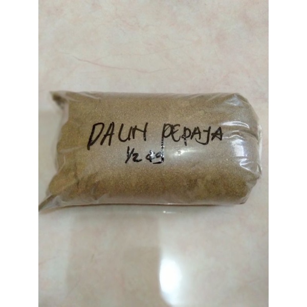 

Daun pepaya bubuk | Bubuk daun kates 500gr