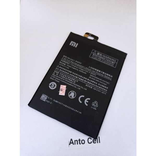 Baterai Xiaomi Mi max 2 BM50 batre hp Xiaomi BM 50 original battery hp