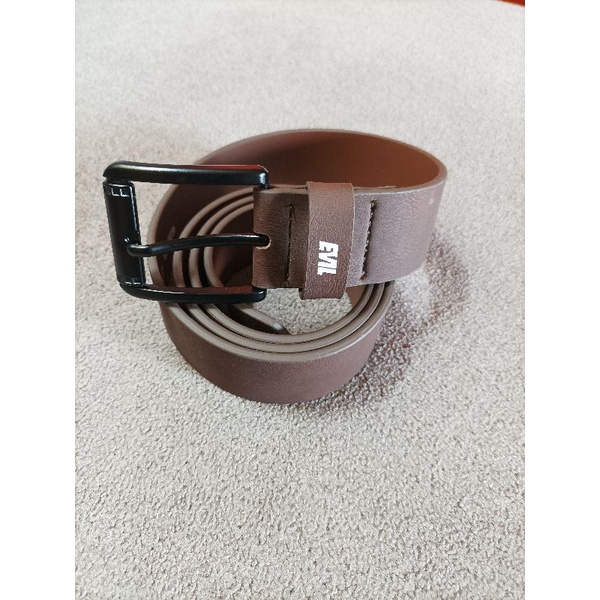 belt sabuk EVIL ARMY World brown