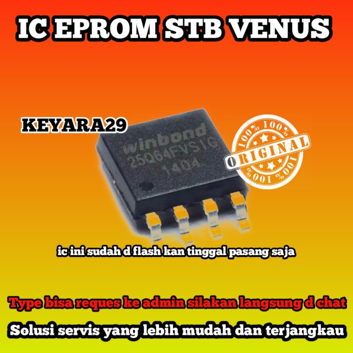 ic eprom stb venus siap pakai