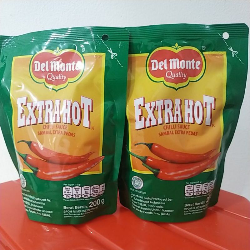 

DELMONTE EXTRA HOT 200Gr / saus extrapedas