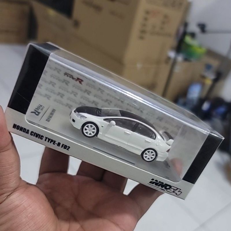 Diecast pesanan Civic Type R FD2 Putih