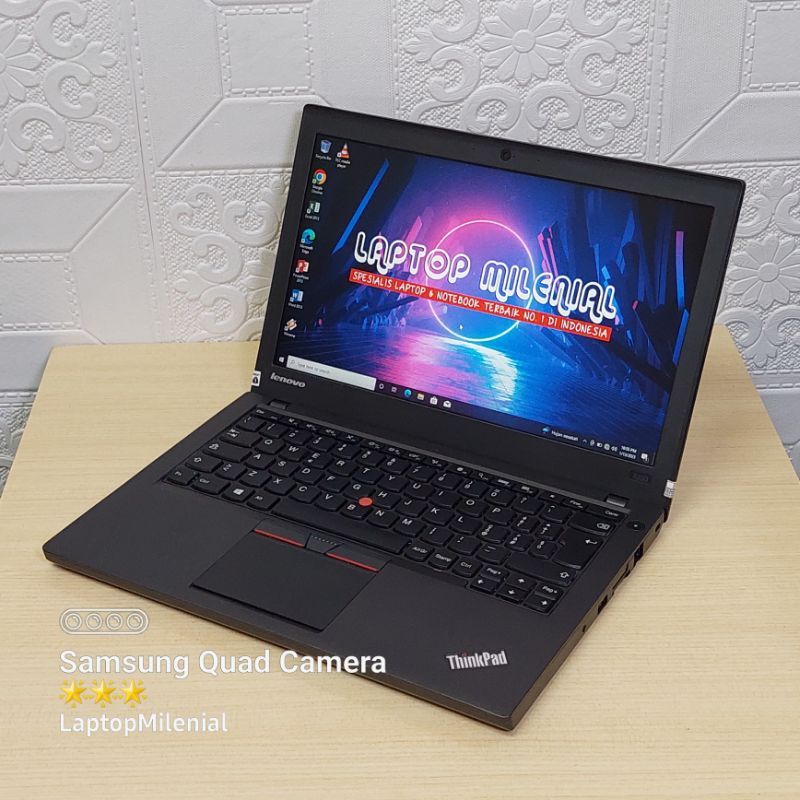 Lenovo Thinkpad x250 Intel Core i5-5300u Ram 8GB SSD 256GB Desain Slim Cocok Buat Perkantoran