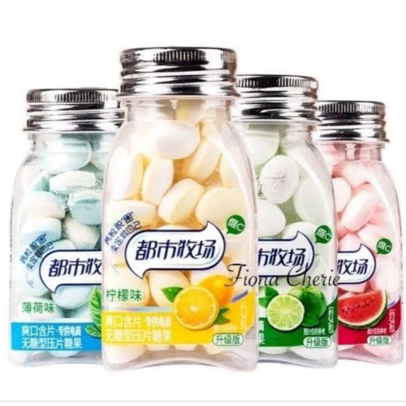 

permen xinle plum candy kiamboy strawberry mango mint semangka