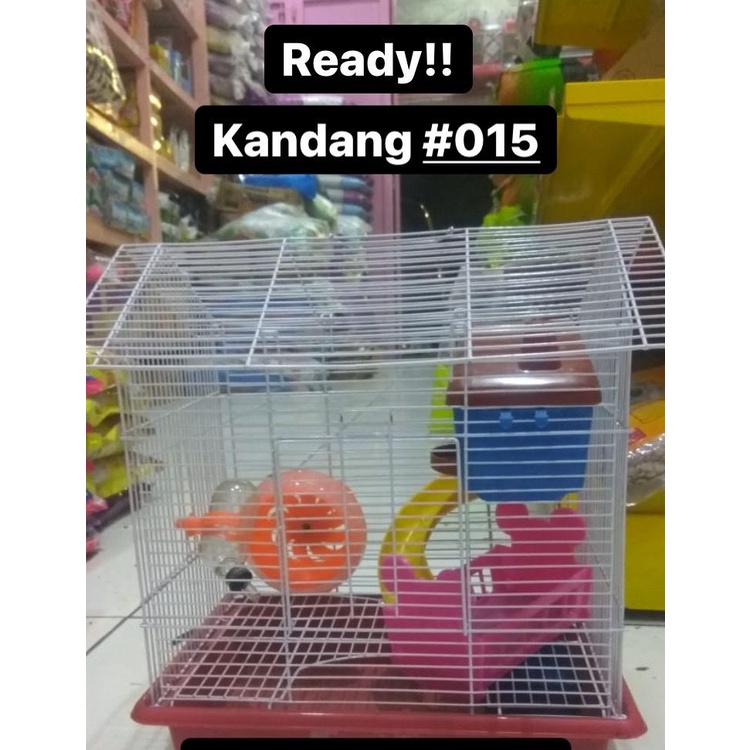 Kandang Hamster 2 Tingkat Sweet 015