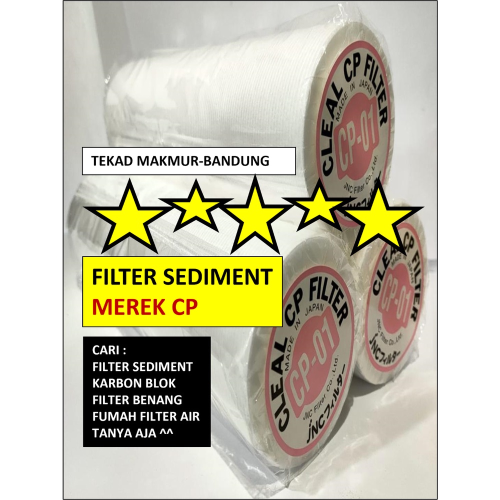 Filter Saringan Penjernih Air Tipe Sediment merek CP Ukuran 10 Inch