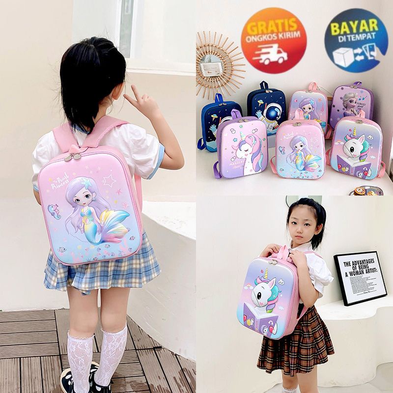 GOKIDO - BK160 TAS SEKOLAH TAS RANSEL ANAK KARAKTER TAS SEKOLAH ANAK TAS ANAK TK TAS RANSEL SEKOLAH