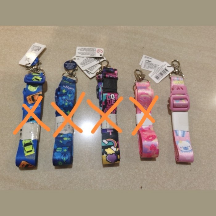 

Yar Smiggle Tali Lanyard / Tali Name Tag Smiggle Original Motif Boy & Girl