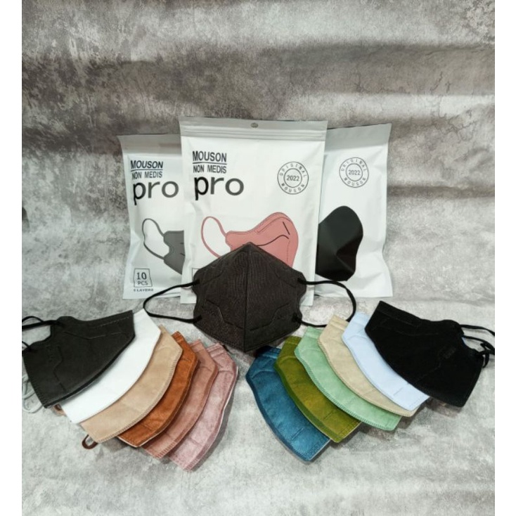 Masker mouson KN95 pro isi 10 pcs