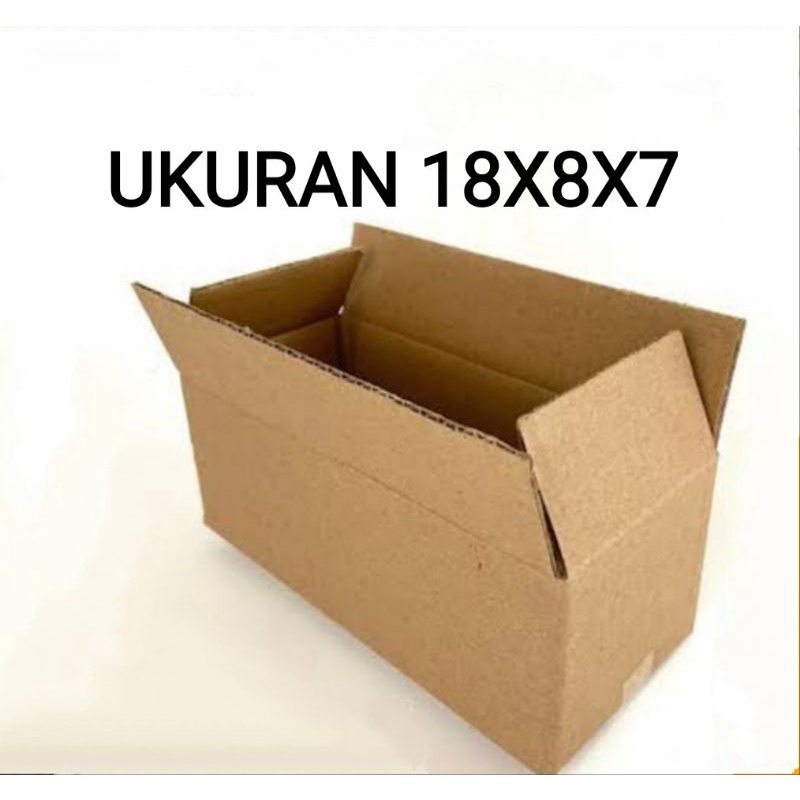 

Kardus Packing 18x8x7 Single wall Kemasan Karton