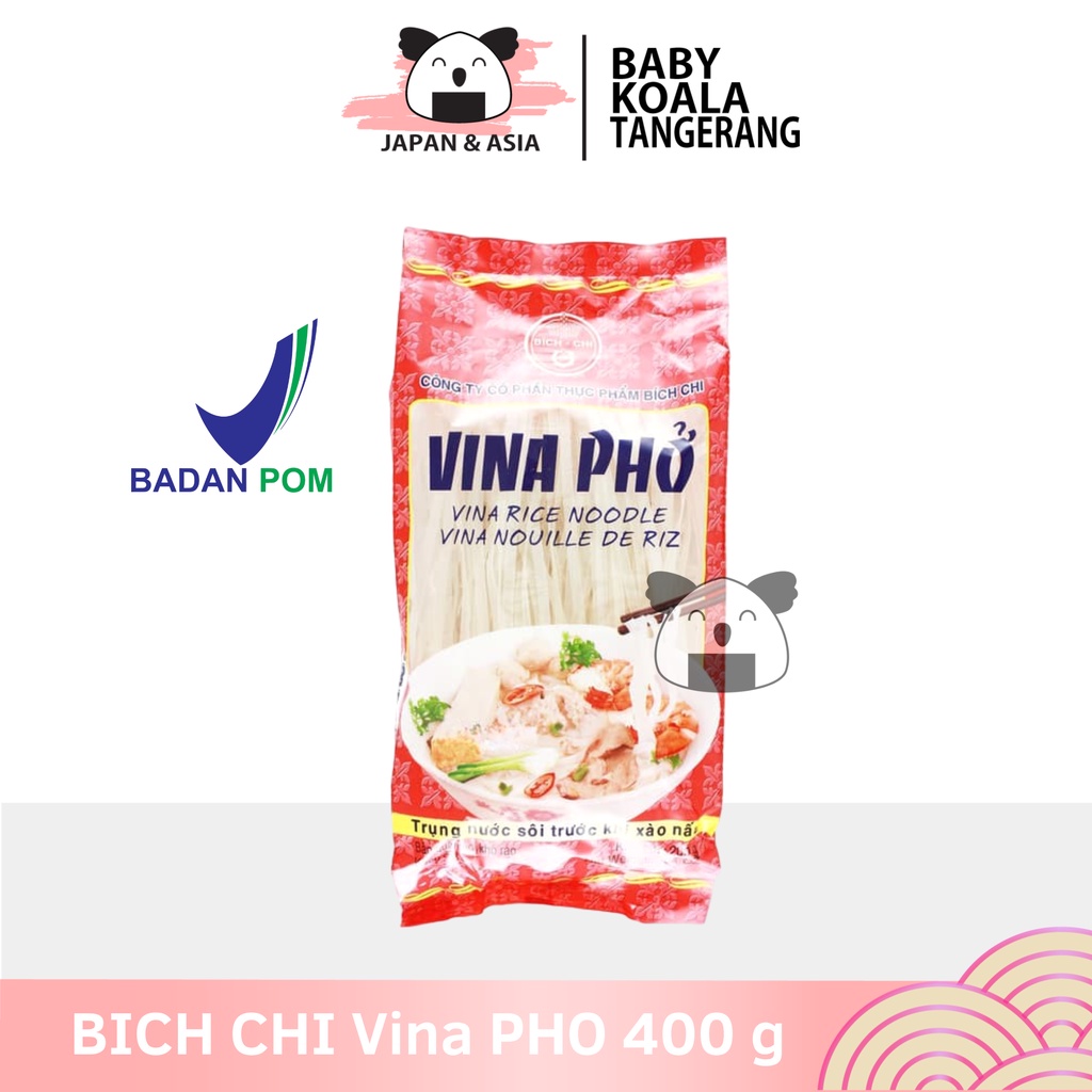 

BICH CHI VINA PHO Vietnam Rice Noodle 400 g │ Kwetiau Mie Beras.