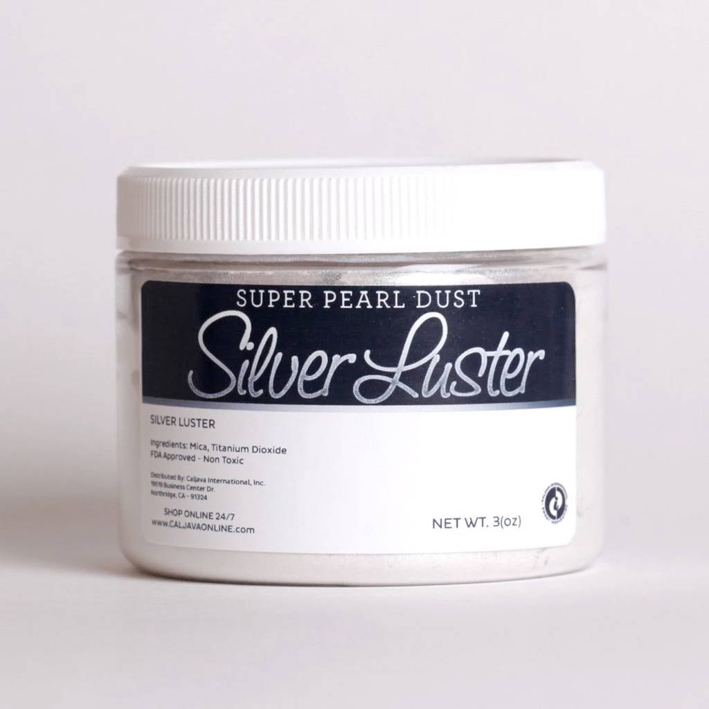 

Super Pearl Dust - Silver Luster 3oz