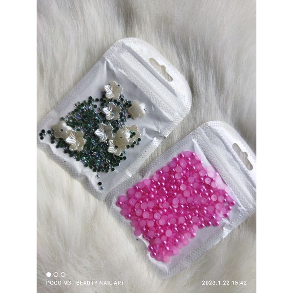 PAKET HIASAN NAIL ART.HENNA.TASBIH DIGITAL DLL