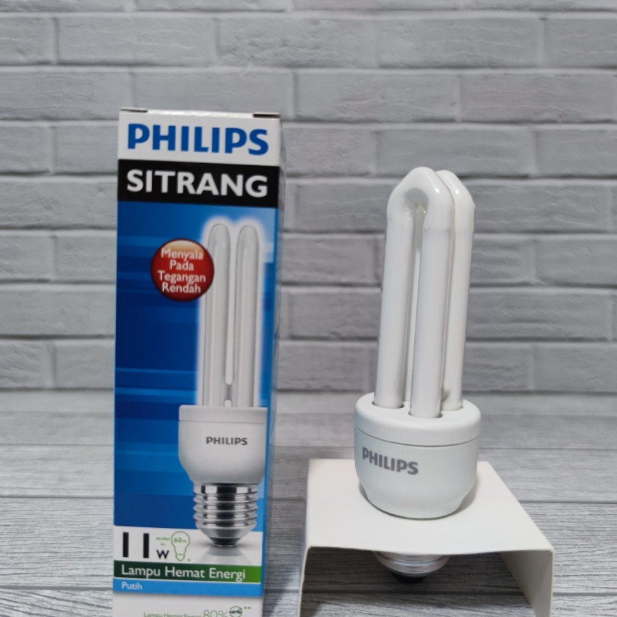 LAMPU PHILIPS SITRANG 11W PUTIH