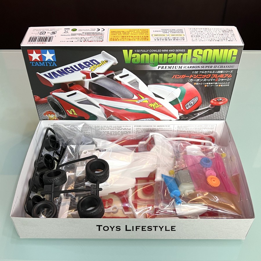 Mainan Rakit Mobil Tamiya Mini 4WD - Vanguard Sonic (ORIGINAL) Rp180.000