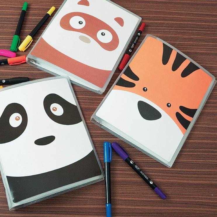 

DNL833 JOYKO BINDER NOTE A5 ANIMAL / BUKU BINDER A5 ANAK JOYKO HEWAN LUCU MURAH BERKUALITAS A5-TSAF-F511 ||