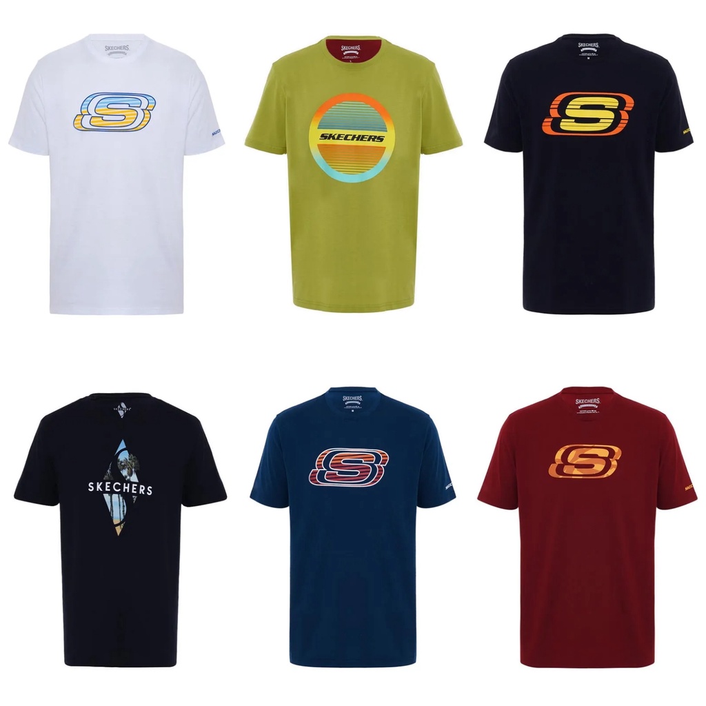 Kaos Skechers Men Graphic Tee Original